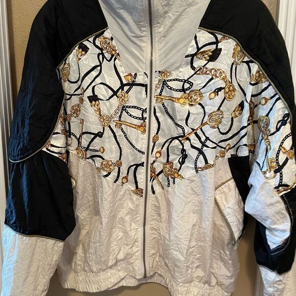 Active Frontier Vintage Yacht Inspired Woman’s Nylon Boating Jacket L - Picture 3 of 14